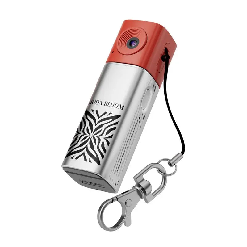 JABS-Thumb Camera 2K HD Mini Keychain Recorder Portable Autofocus 230° Video Recorder Lipstick Pocket Camcorder