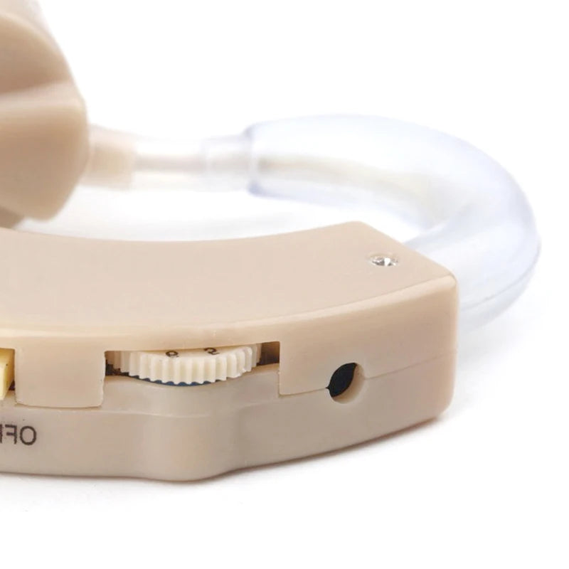 Mini Hearing Aid Portable Ear Sound Amplifier Adjustable Ear Hearing Amplifier Aid Kit Tone Hearing Aids for the Deaf Elderly