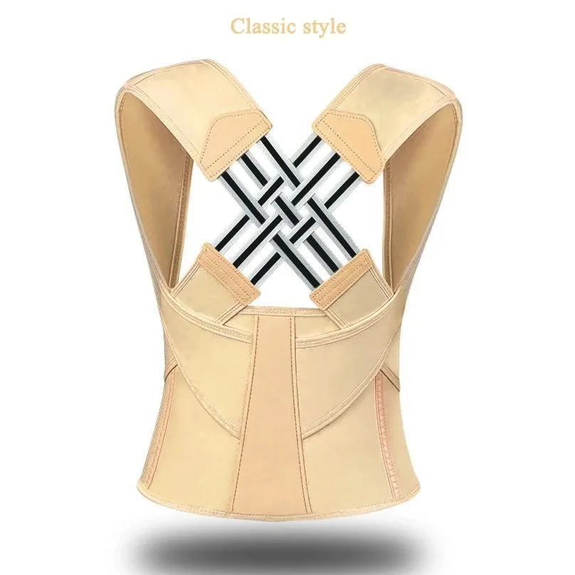 Dropshipping Back Posture Corrector Brace for Women breathable Back Posture Correction back support belt shoulder students kid