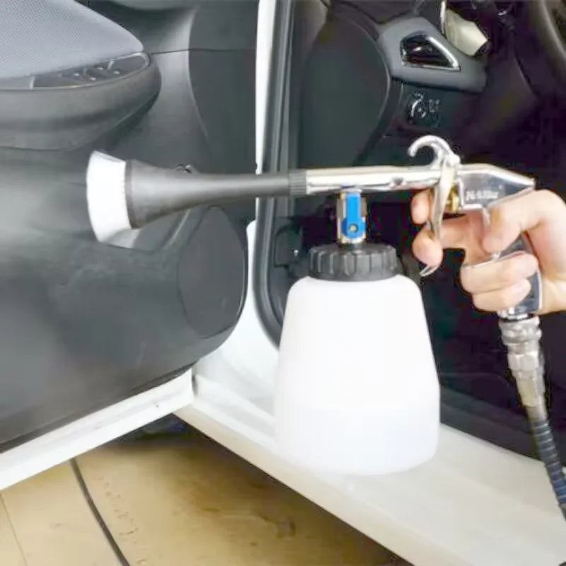Car Wash For Interior Cleaning Washer Machine Blowing Dust Deep Cleaning Gun With Brush High Pressure Spray Rinsing Accessories
