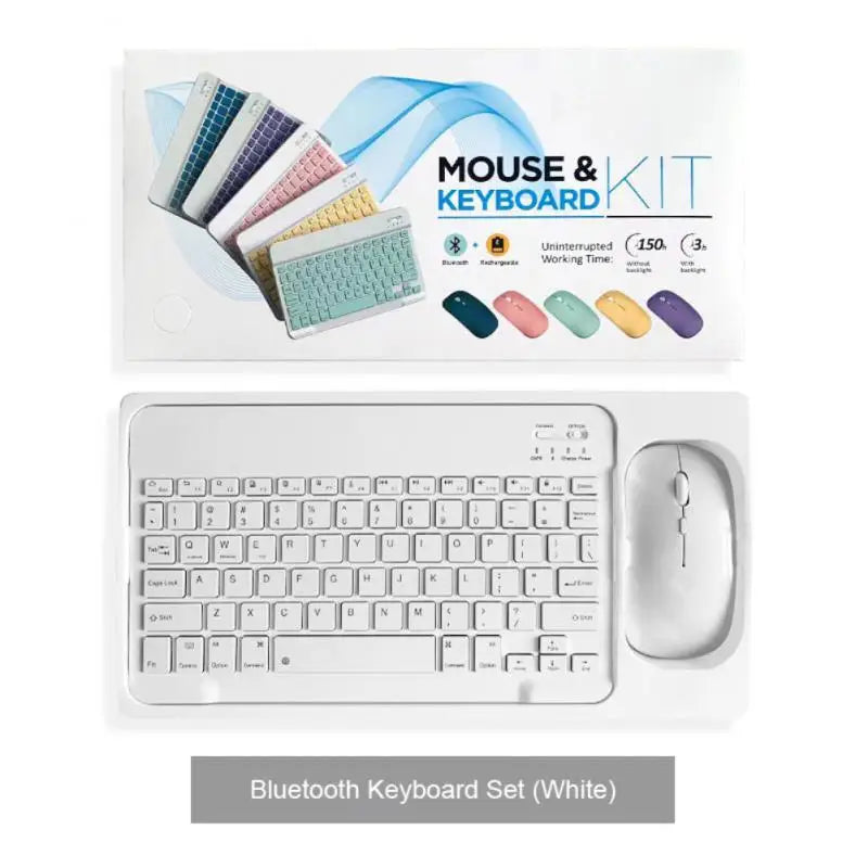 Wireless keyboard and mouse for iPad 11-inch (2021/2020 models), Air 4/10.2-inch (9th/8th generation), Mini 6/Air 2