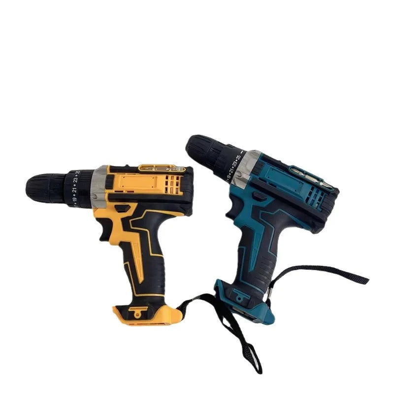 DW 21V lithium battery rechargeable drill 3 functions impact drill double speed hand drill multi-function household electric scr