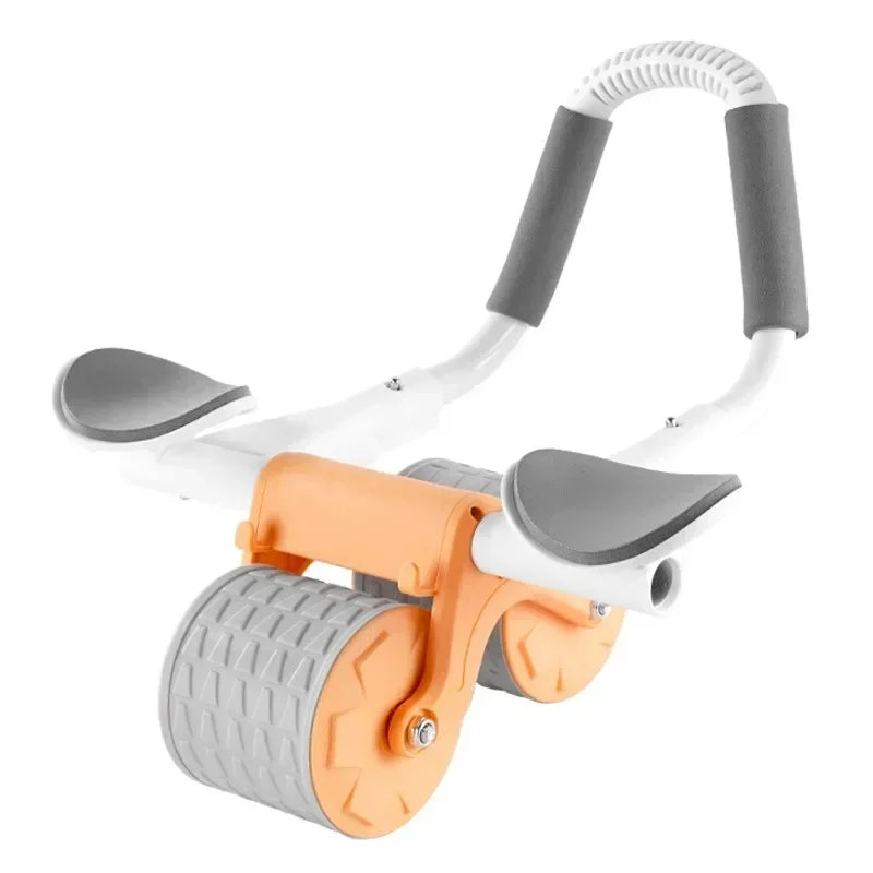 High-quality fitness exercise roller support automatic rebound ab wheel core muscle training device