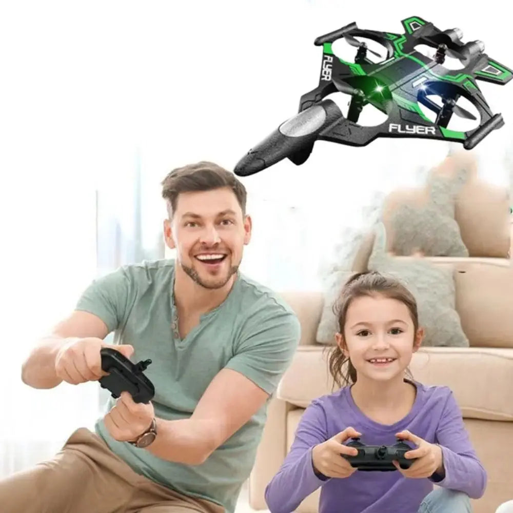 EPP Foam Remote Control Foam Fighter Rechargeable 2.4G Stunt Four Motor Helicopter Durable Portable RC Hobby Jet Plane