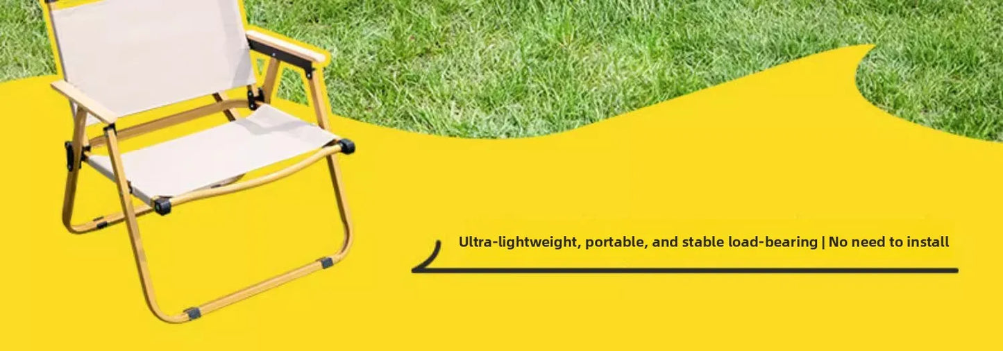 Outdoor folding chair Kermit chair camping fishing stool beach chair folding portable stool table and chair