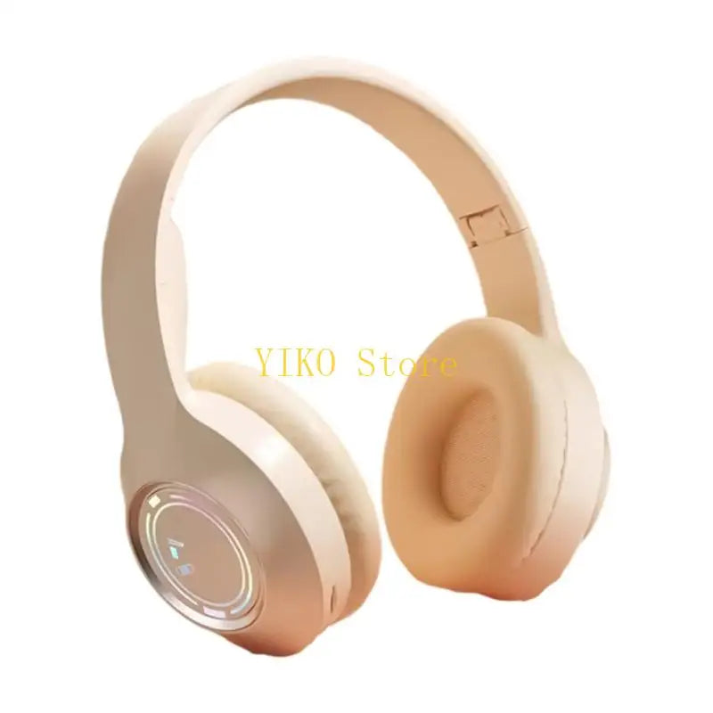M3 Bluetooth-compatible Headphone with LED Light Bass Wireless Headphone
