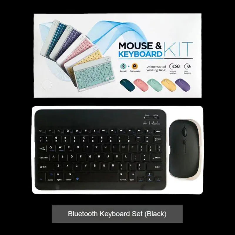 Wireless keyboard and mouse for iPad 11-inch (2021/2020 models), Air 4/10.2-inch (9th/8th generation), Mini 6/Air 2