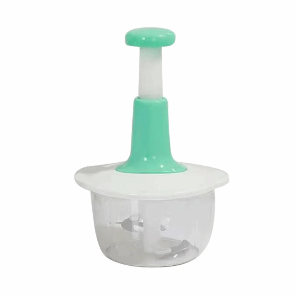 Multi-functional Vegetable Mincer Manual Press Plastic Special Ingredients Mixer Removable Convenient Handheld Food Chopper
