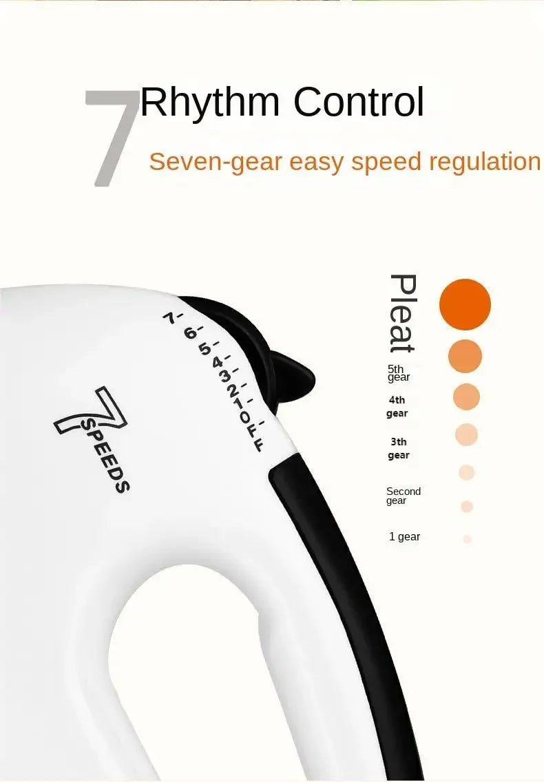 Handheld electric egg beater Blender household automatic mixer egg white and cream beater mini 7-speed Frother for milk Coffee