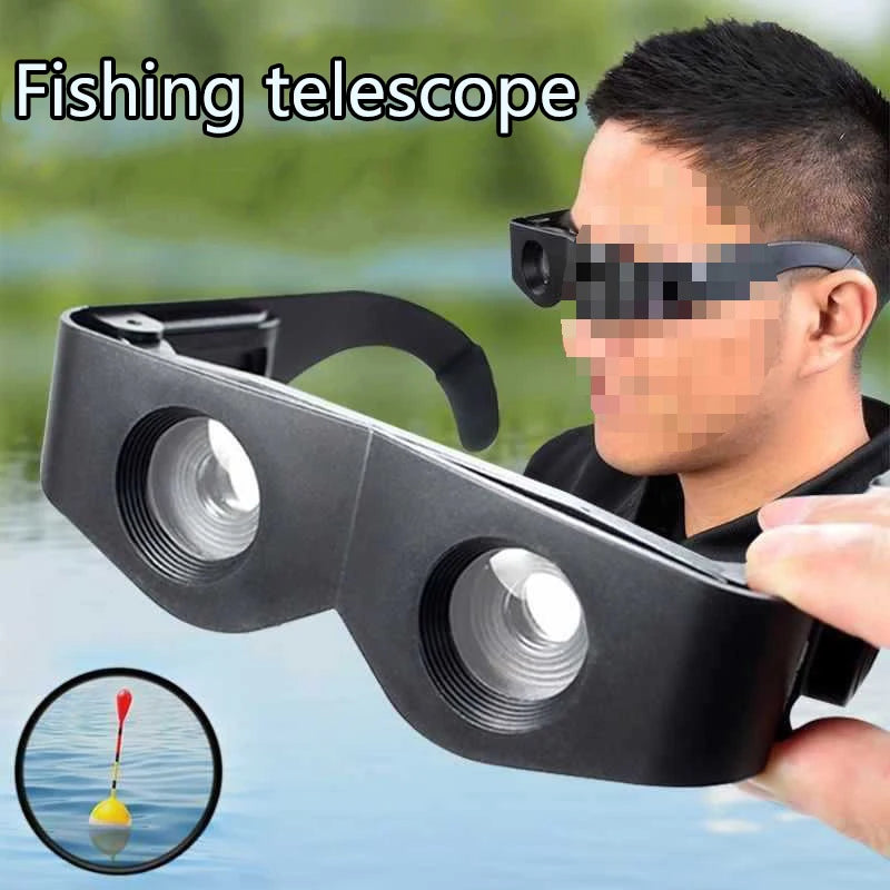 Theater Viewing Magnifier Glasses, Adjustable Focus Binoculars Telescope, Ideal for Fishing