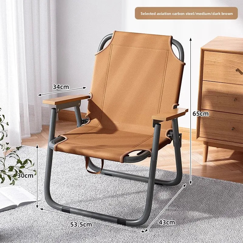 Outdoor folding chair Kermit chair camping fishing stool beach chair folding portable stool table and chair