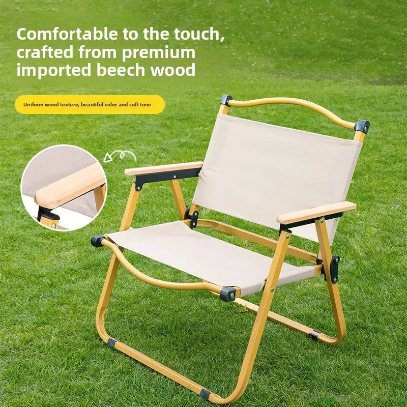Outdoor folding chair Kermit chair camping fishing stool beach chair folding portable stool table and chair