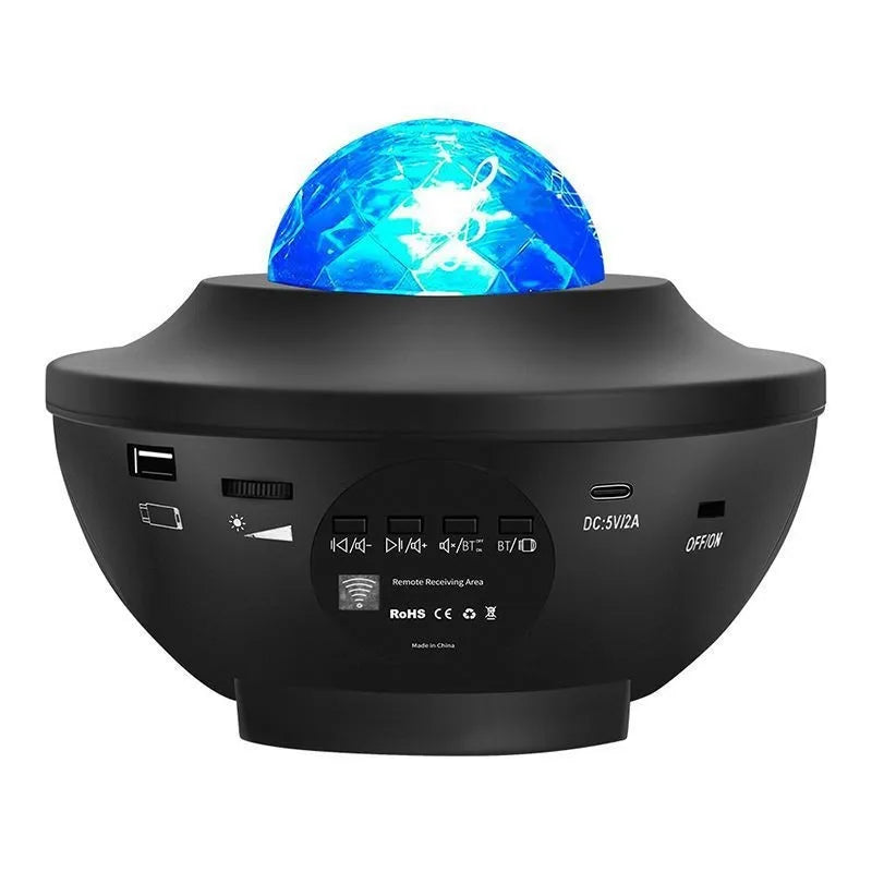 Water mark lamp projection dream aurora borealis projection laser lamp sky star Bluetooth music atmosphere night light star lamp