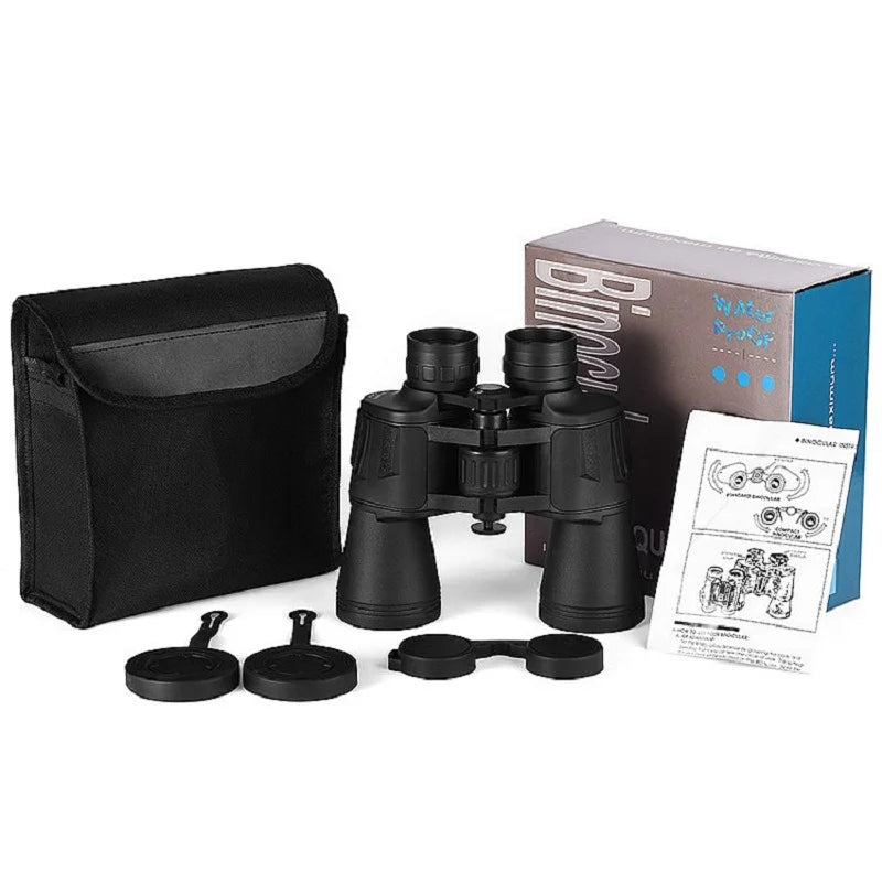 10x50 Binoculars for Adults BAK4 Prism HD Professional Waterproof Telescope for Bird Watching Hunting Travel
