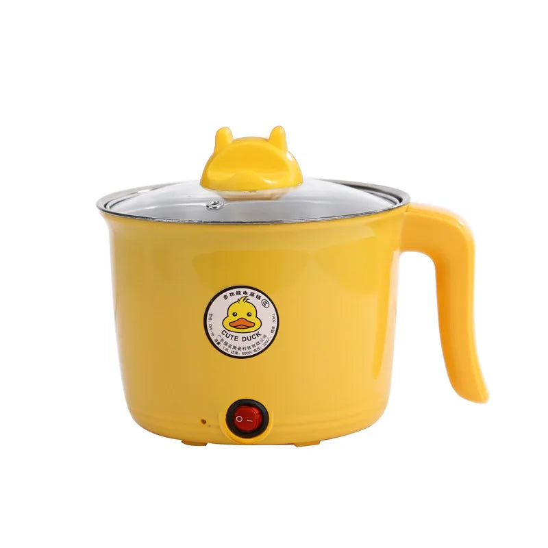 Mini Electric Cooking Machine Hot Pot Non-stick Cooking 1-2 People Single Household Pan Multifunction Electric Cooker for Home