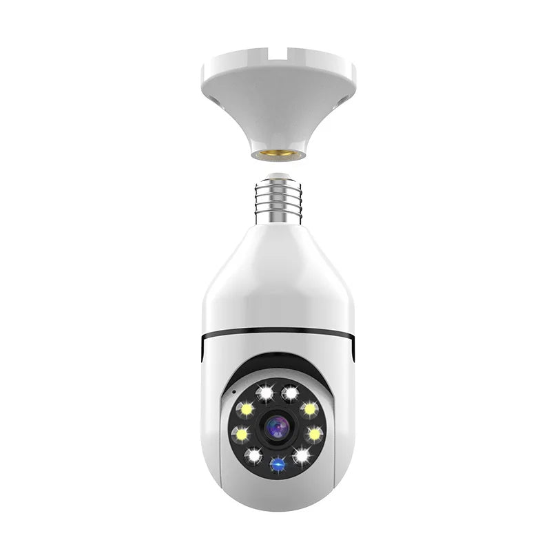 Bulb Camera HD Dual Light Head Minions 360 panorama