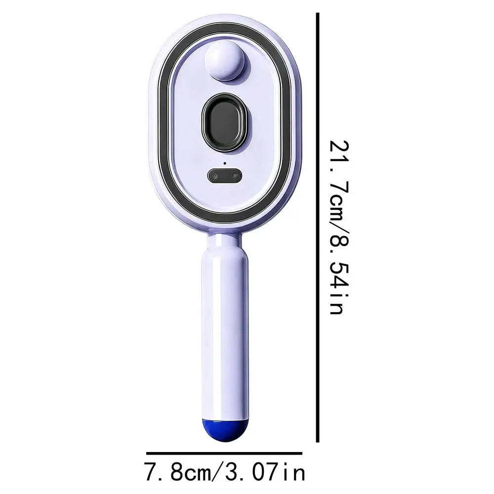 Electric Steam Brush Self-Cleaning Anti-Static Hair Brush with Water Spray for Women Ladies Wives Mothers Stylists Home