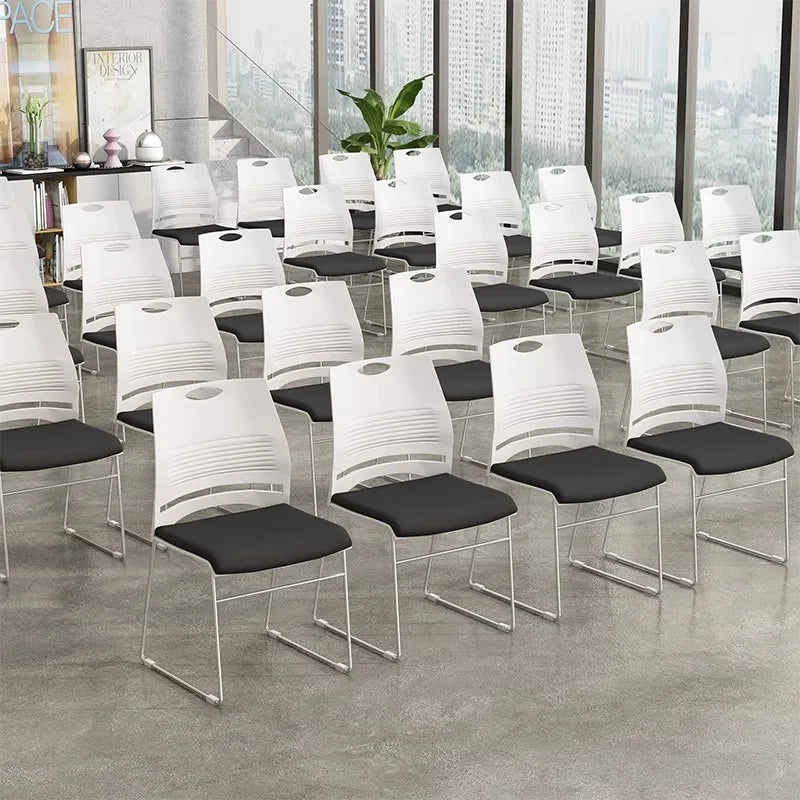 Training Conference Chair Simple Staff Office Negotiation Table Armless Back Meeting Room Office