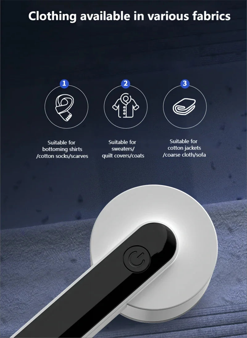 High Quality Electric Household Clothes Shaver Lint Remover Digital Display Fuzz Remover Hair Ball Trimmer