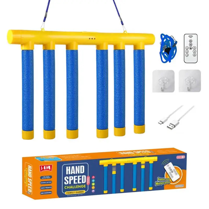 【Hot】Reflex Challenge Game Drop Sticks Game Hand Eye Coordination Training Reaction Reflex Nerve Exercise Catching Sticks Game T