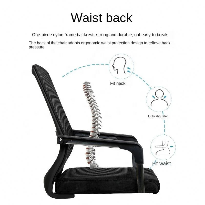 High Cost-Performance Durable Build Office Mesh Chair With Basic Functions for Budget Offices in Guangdong Foshan Factory